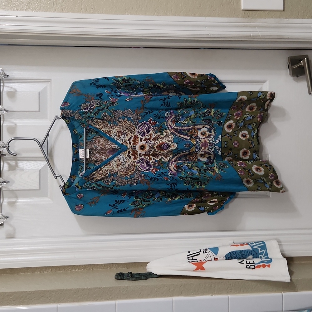 Bila silky boho top